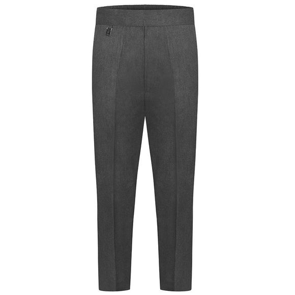 Zeco Half Elastic Pull - Up Trousers Grey
