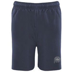 Bishop's High PE Training Shorts Navy / Silver