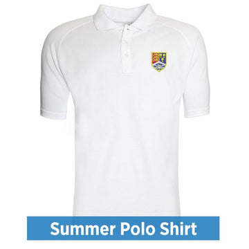 Christleton Summer Polo White – Uniformity Schools