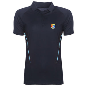 Christleton Shops Christleton Girls Fitted Polo Navy / Sky – Uniformity Schools