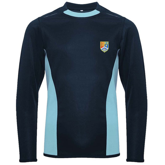 Christleton Boys Multi Sports Top Navy / Sky