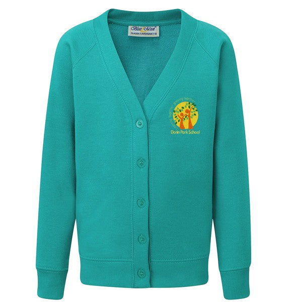 Dorin Park Cardigan Jade Uniformity Schools