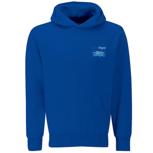 Dee Point Hooded Sweat Deep Royal