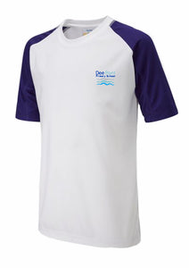 Dee Point PE T - Shirt White / Royal