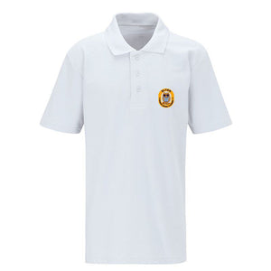 Elton Primary Polo Shirt White