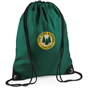 The Firs Gym Bag Bottle Green