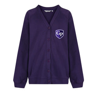 Grosvenor Park Cardigan Purple