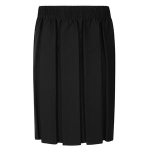 Zeco Box Pleat Skirt Black