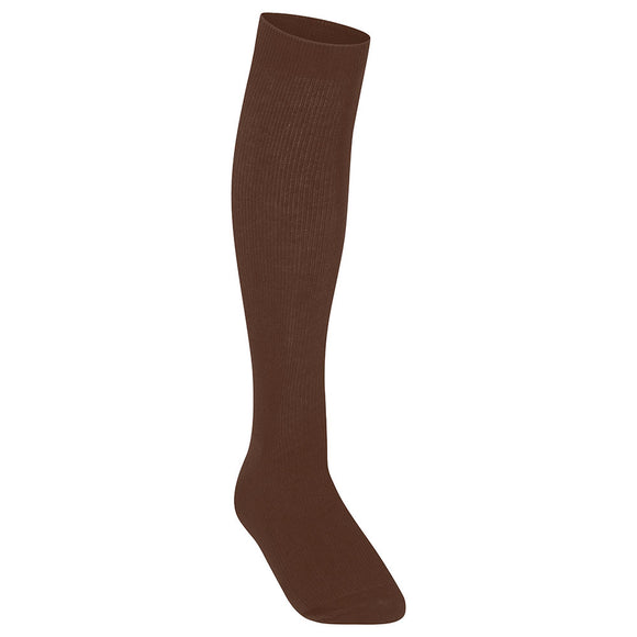 Knee High Socks Brown (Pack of 3)