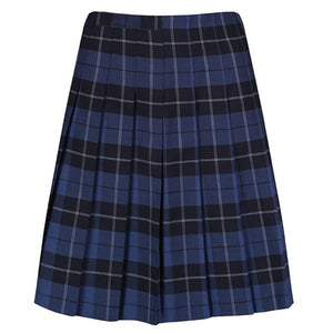 Stitch Down Pleat Tartan Skirt Pendle (Compulsory - Must Be Knee Length)