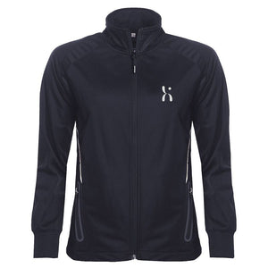 The Hammond Full Zip Fitted Top Navy / White (YR 7 - 11)