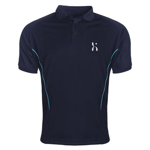 The Hammond Standard Fit Polo Navy / Sky (YR 10 - 11)