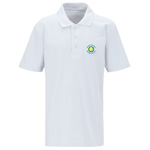 Helsby Hillside Primary Polo Shirt White
