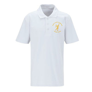 Hoole C of E Polo Shirt White