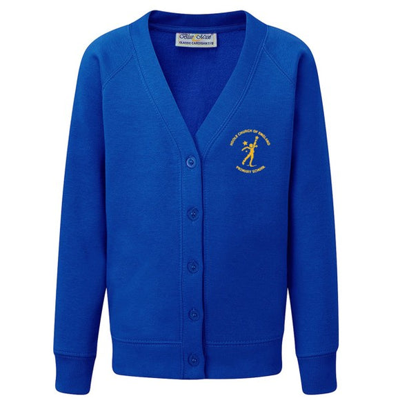 Hoole C of E Cardigan Royal (Compulsory)
