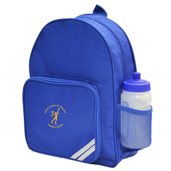 Hoole C of E Infant Backpack Royal