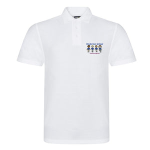 Hinderton Staff Polo Shirt White (Special Order - 3 Week Delivery)