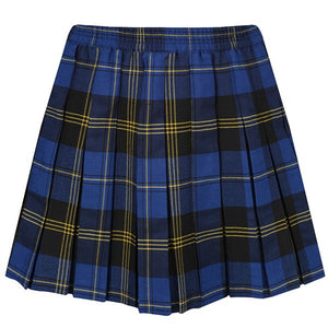 Junior Tartan Box Pleat Skirt Ribble
