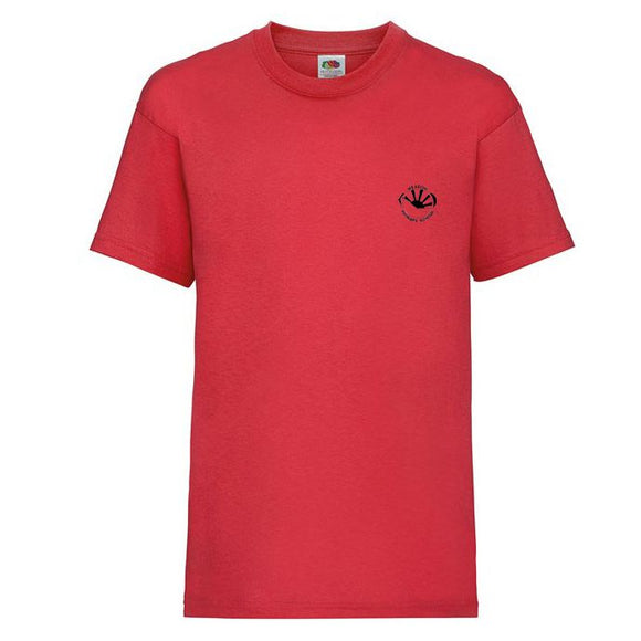 Meadow Primary PE T Shirt Red