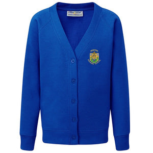 Newton Primary Cardigan Royal (Special Order - 3 Week Delivery)