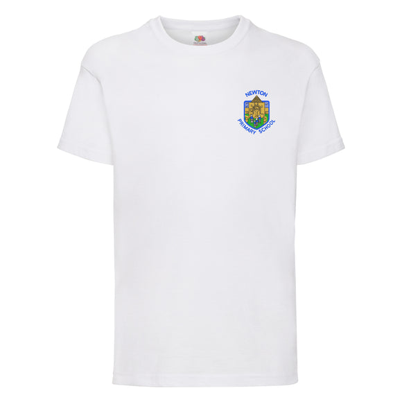 Newton Primary PE T Shirt White
