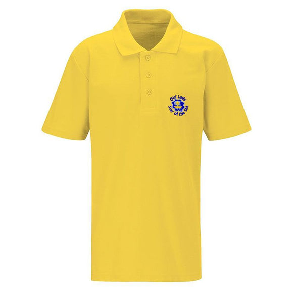 Our Lady Star Of The Sea Polo Shirt Yellow