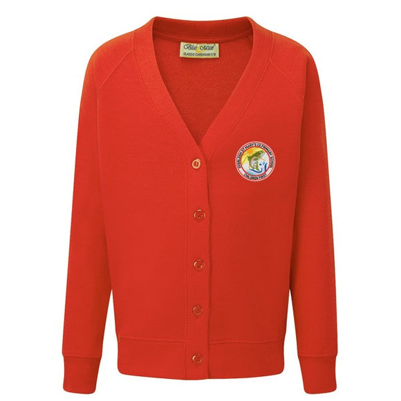 Overleigh Cardigan Red