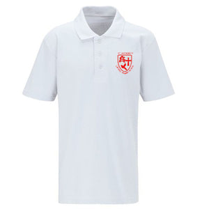 St Anthony's Polo Shirt White