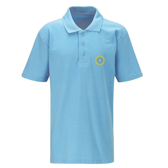 St Bernard's RC Primary Polo Shirt Sky