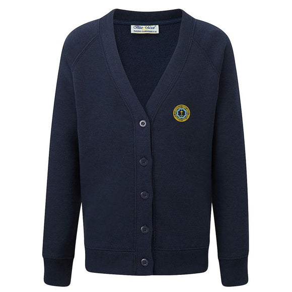 St Bernard's RC Primary Cardigan Navy