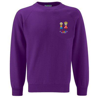 St Clare's Pre Sweatshirt Purple