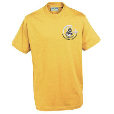 St Clare's T Shirt Yellow