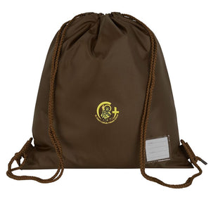 St Clare's PE Bag Brown