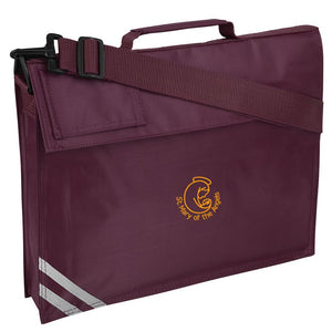 St Mary of the Angels Book Bag Maroon