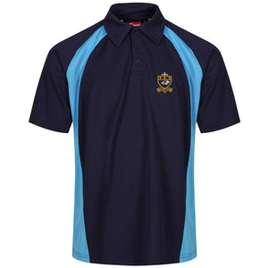 St Nicholas PE Polo Navy / Cyclone