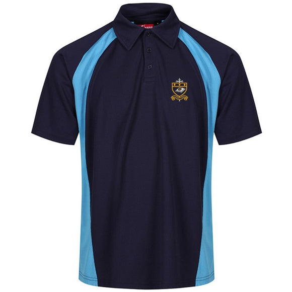 St Nicholas PE Polo Navy / Cyclone