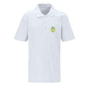 St Saviour's Primary PE Polo Shirt White