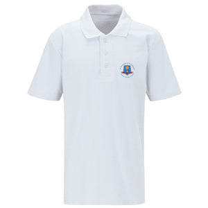 St Werburgh's Polo Shirt White