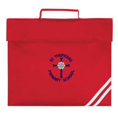 St Theresa's Book Bag Red