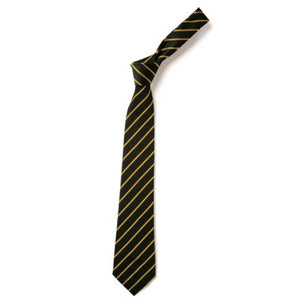 Oak House Tie - Elastic Navy / Yellow