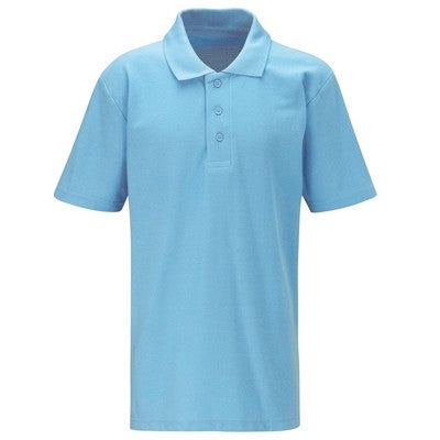 Polo Shirt (No logo) Sky