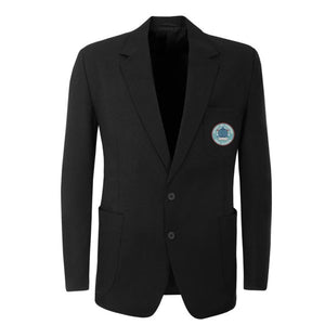 Upton-By-Chester Right Fastening Twin Vented Blazer Black