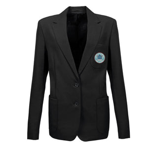 Upton-By-Chester Left Fastening Blazer Black (WITH HOUSE COLOUR)