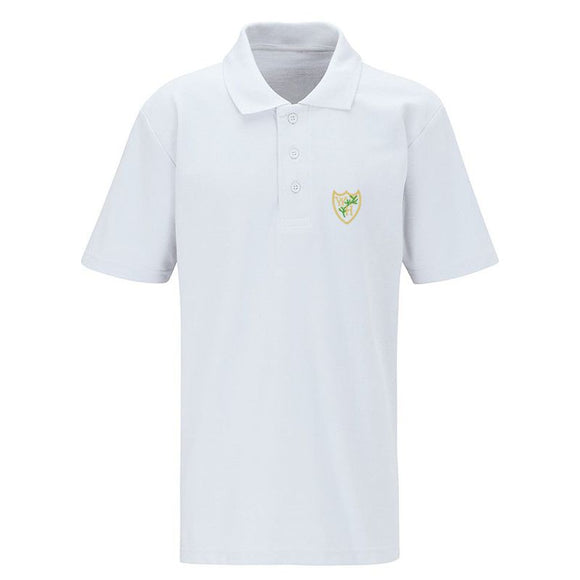 Whitby Heath Primary Polo Shirt White