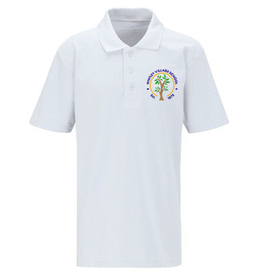 Whitley Village Primary Polo Shirt White