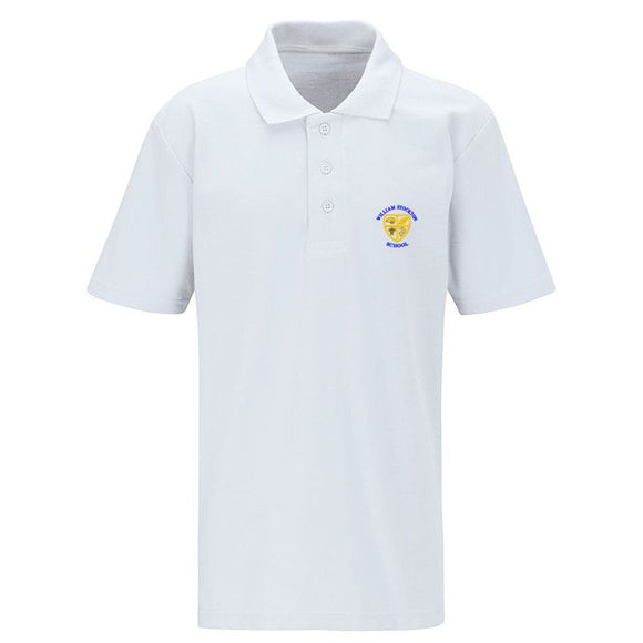 William Stockton Primary Polo Shirt White