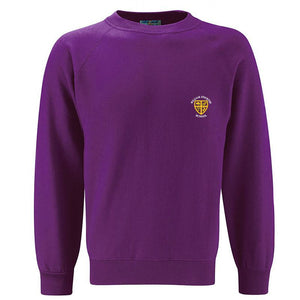 William Stockton Primary Sweatshirt Purple (YR 6)