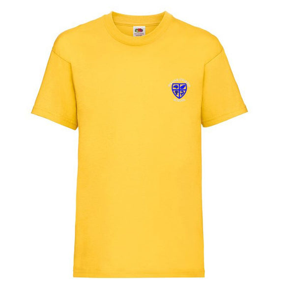 William Stockton Primary PE T-Shirt Sunflower