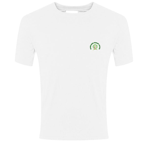 Woodlands Primary PE T Shirt White